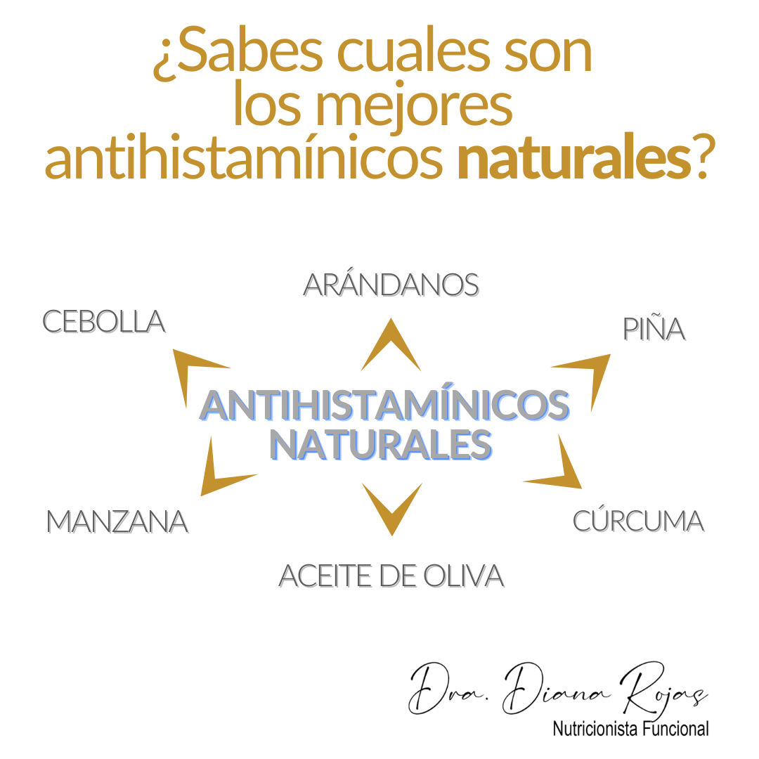 ¿Sabes cuales son los mejores antihistamínicos naturales?